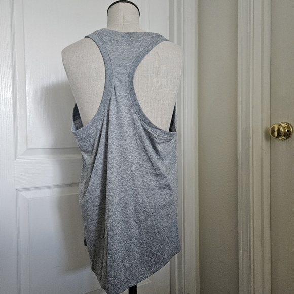 Nike Gray Tank Top with Rainbow Stripes Large - Picture 2 of 5